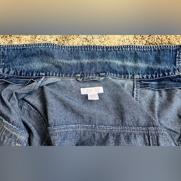 Cherokee Denim Jacket, Sz. M - Picture 4 of 9